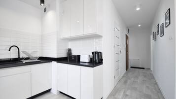 Standard Apartment | Private kitchenette | Fridge, oven, stovetop, dishwasher