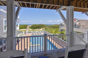 Property grounds - Crew Quarters -- 16BR Oceanfront with Elevator, Pool and More! (Corolla)