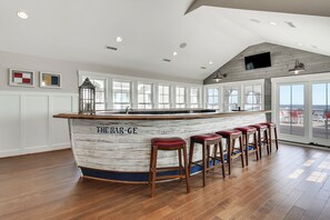 Bar (on property) - Crew Quarters -- 16BR Oceanfront with Elevator, Pool and More! (Corolla)