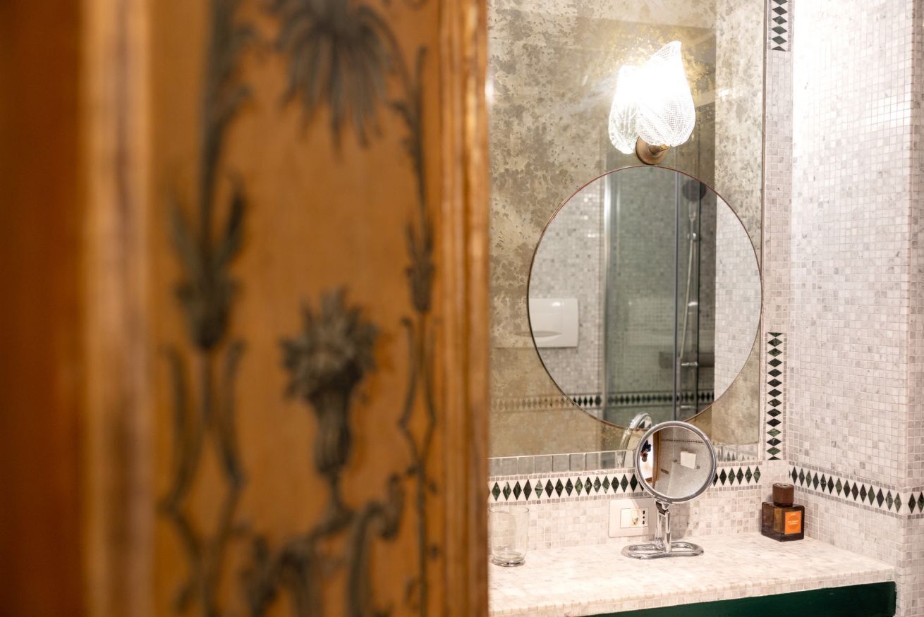 Dusche, Haartrockner, Bidet, Handtücher