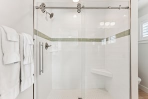 Shower, towels