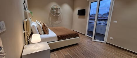 Appartamento Deluxe | 1 camera, culla da viaggio, Wi-Fi gratuito, lenzuola