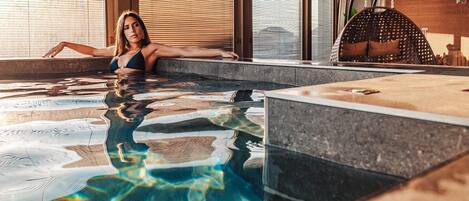 Badstue, boblebad og dampbad