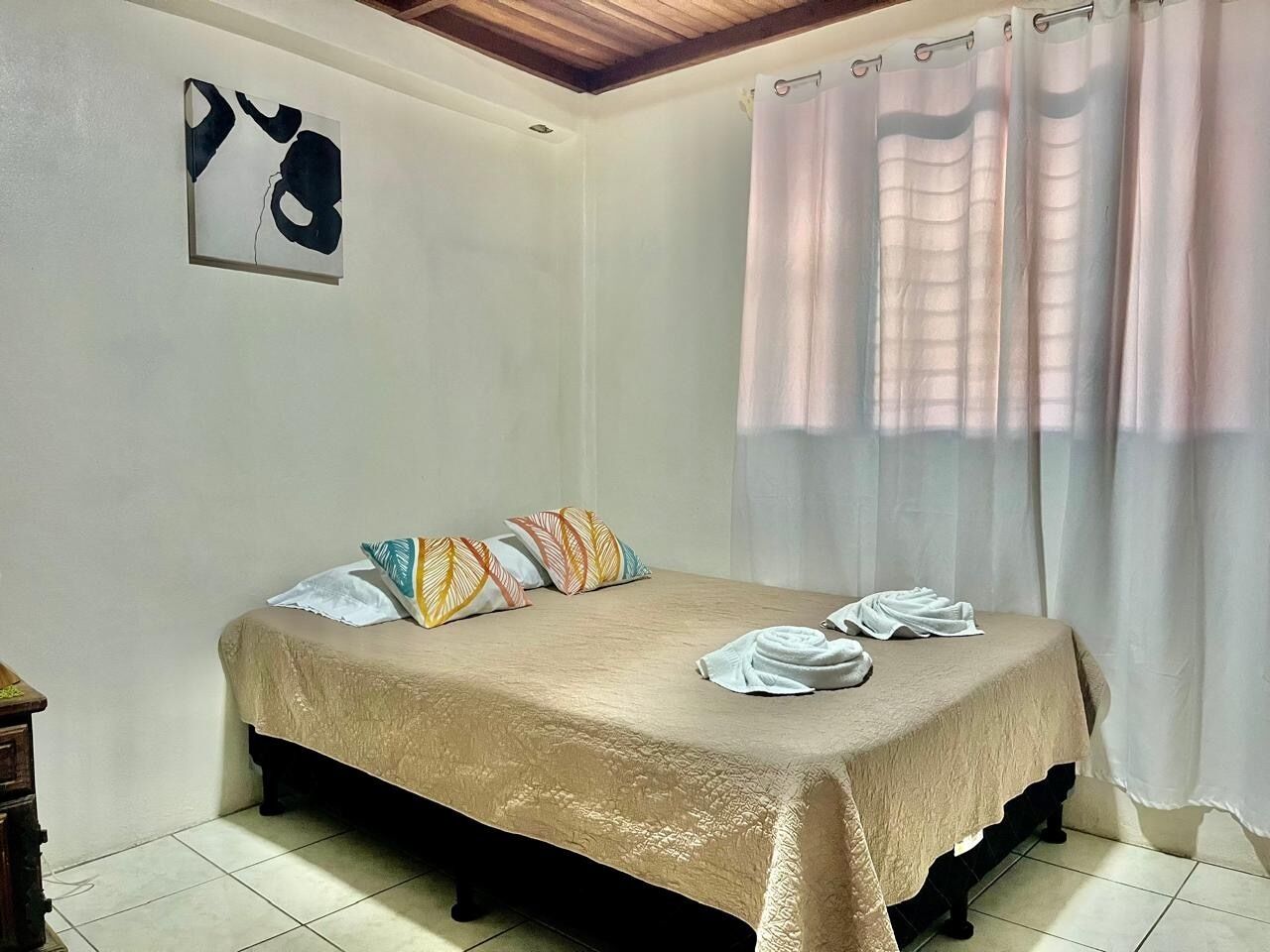 2 quartos, Wi-Fi, roupa de cama