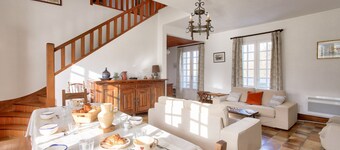 House for 7 between beaches and golf course