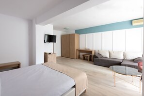 Familie studio, balkon | Gratis wifi, beddengoed