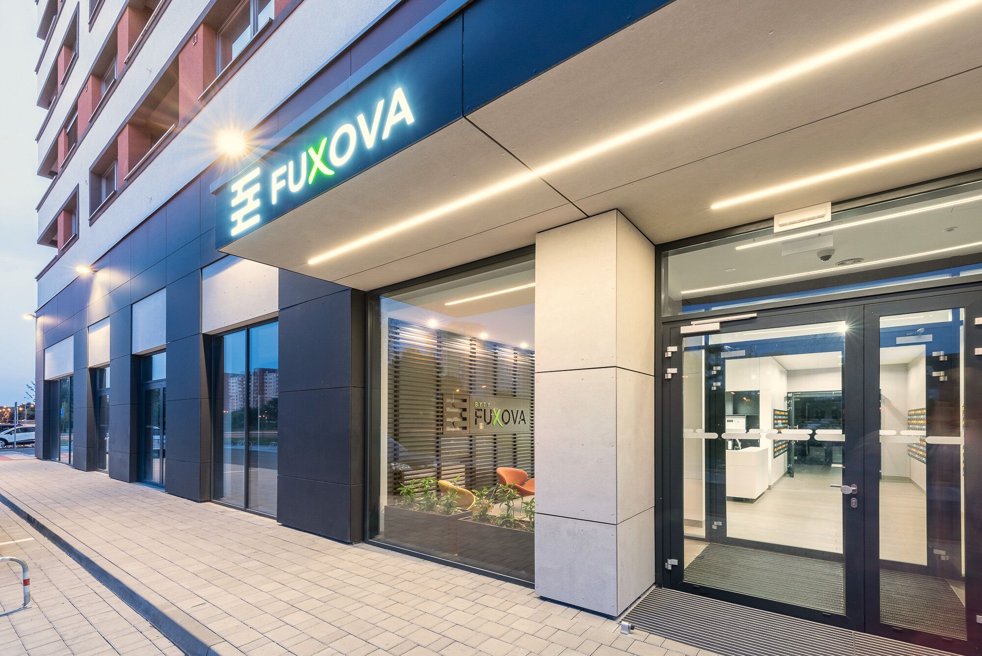 تفاصيل الفندق من الخارج