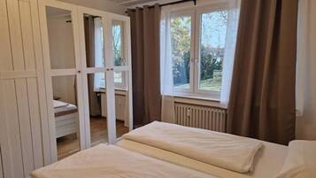 2 Schlafzimmer, kostenloses WLAN, Bettwäsche