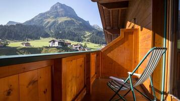 Uitzicht vanaf balkon