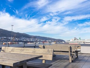 Outdoor dining - Penthouse apartment in city center in Bergen (Vestland)