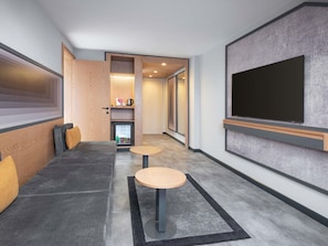 Suite, 1 King Bed | Premium bedding, minibar, in-room safe, desk