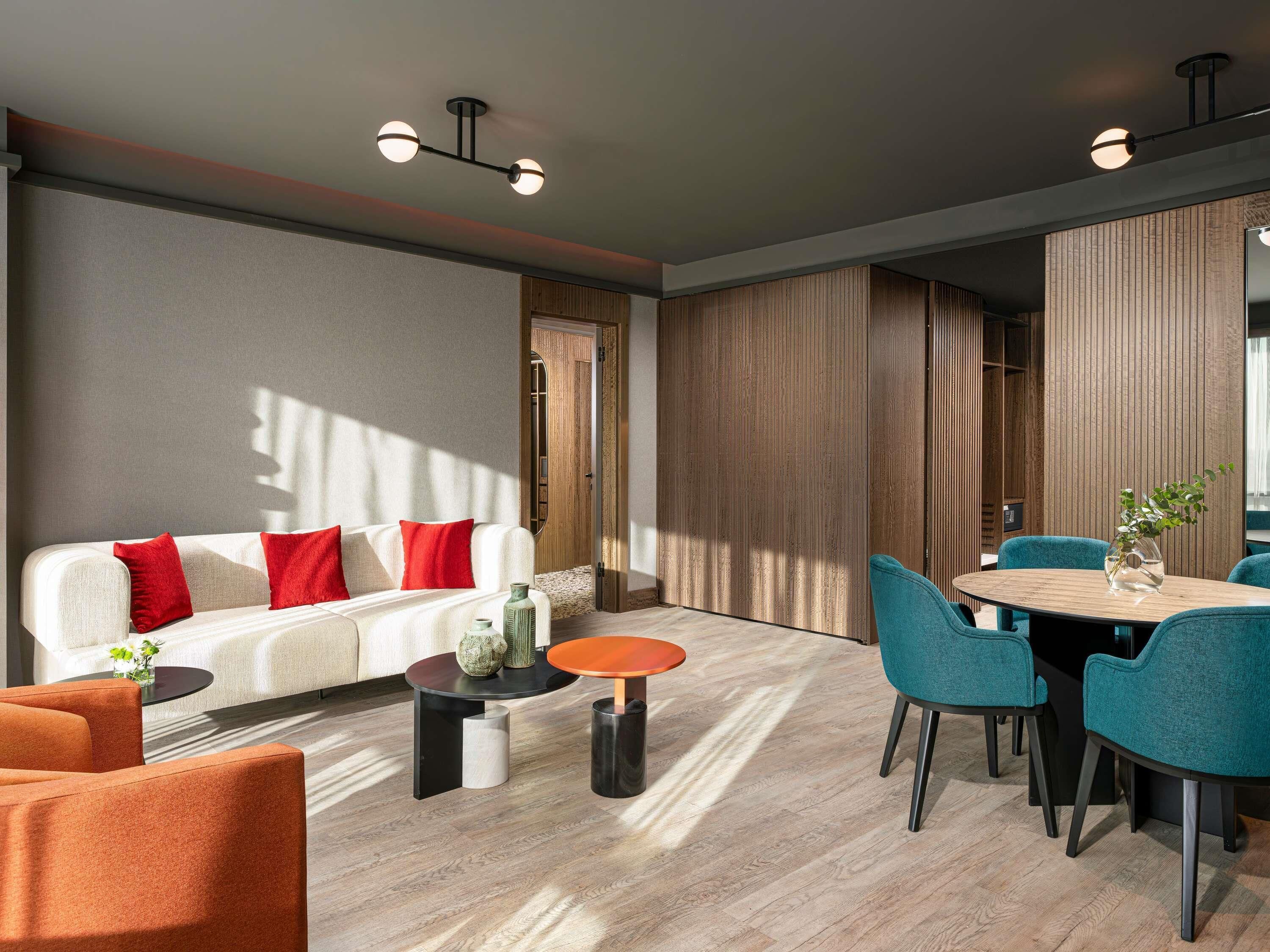 Studio Exécutif, 1 lit double (Apartment) | Literie de qualité supérieure, minibar, coffres-forts dans les chambres