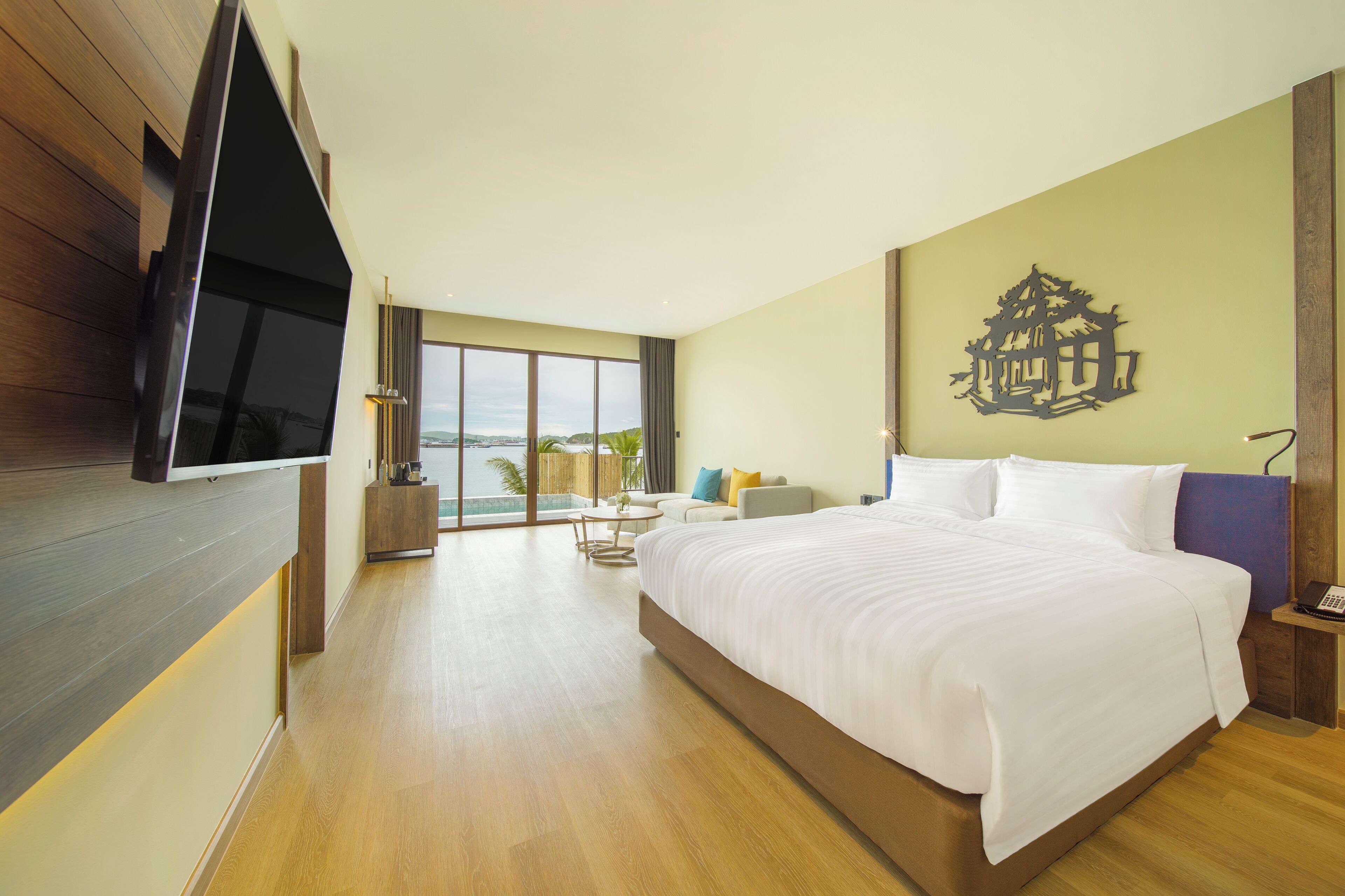 Two Bedroom Pool Villa Ocean Front View