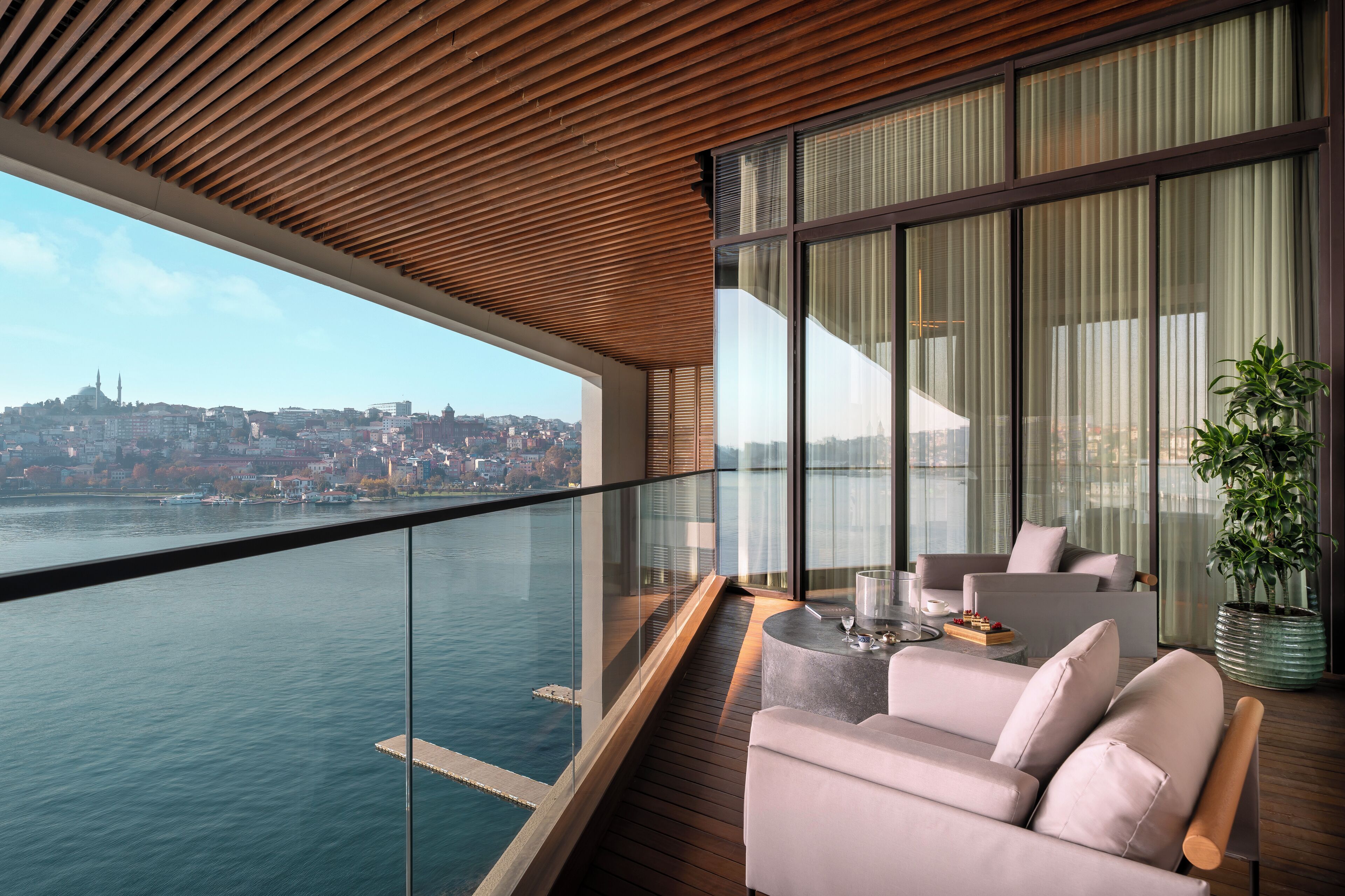 One Bedroom Duplex Terrace Suite with Sea View - Complimentary Butler Service | Terrace/patio