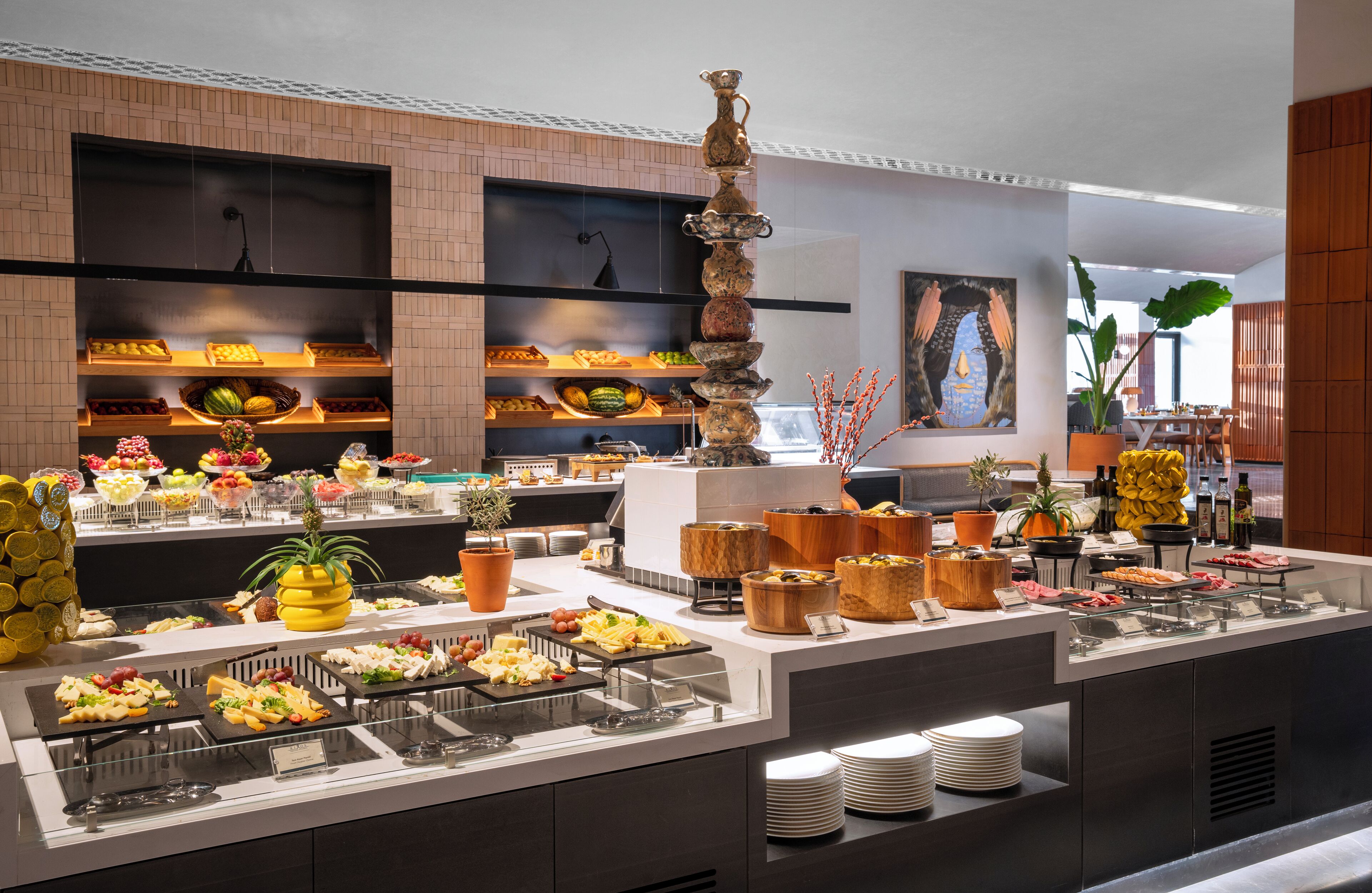 Frokostbuffé hver dag (TRY 1050 per person)