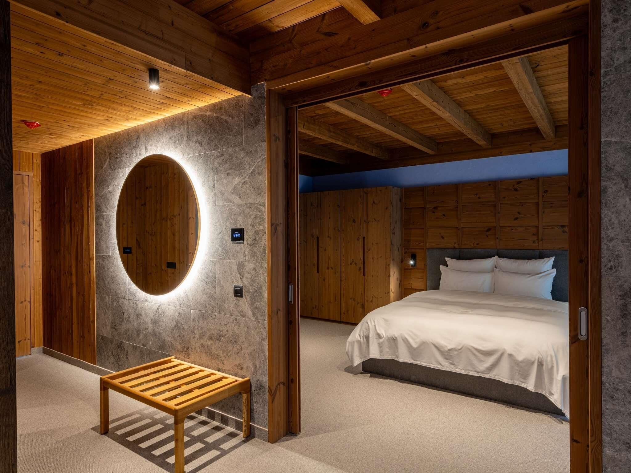 Swiss, Apartment | Minibar, in-room safe, iron/ironing board, free cots/infant beds