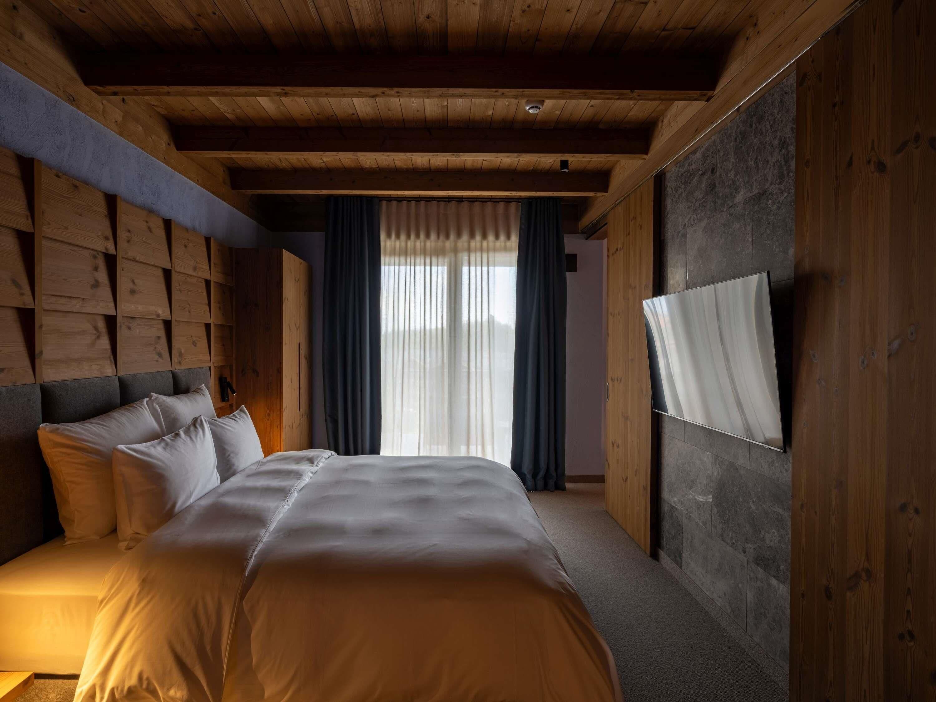 Swiss, 华丽公寓, 1 张双人床和 1 张沙发床 | 迷你吧、客房内保险箱、熨斗/熨板、免费婴儿床