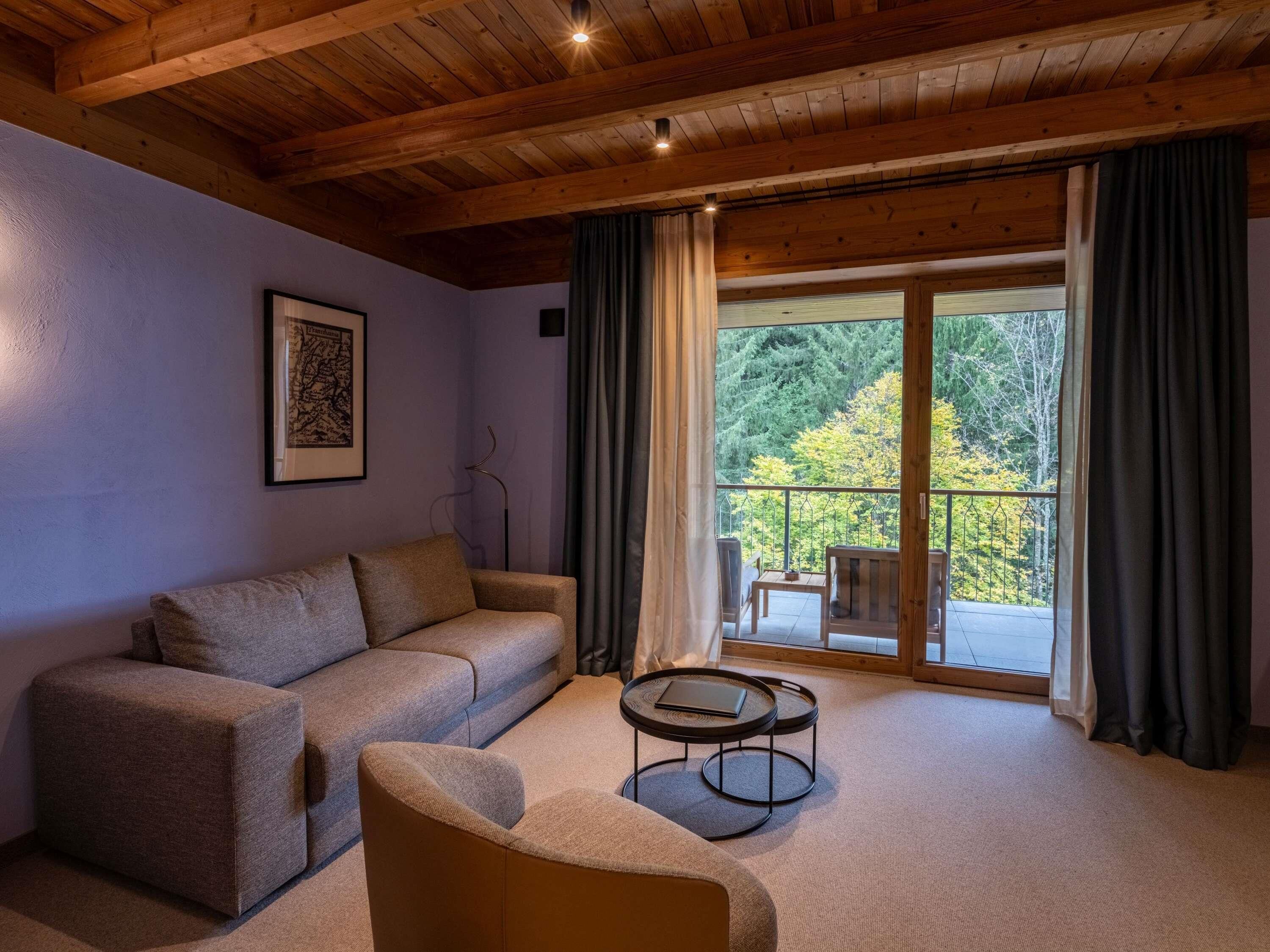 Deluxe-Zimmer, 1 Doppelbett und Schlafsofa