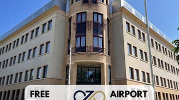 Majoituspaikan julkisivu