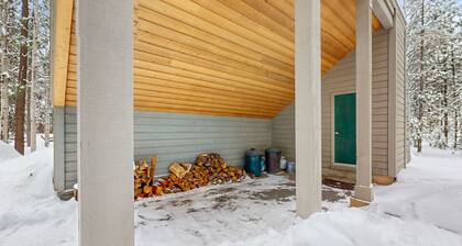 Home with hot tubs, pools, tennis, pickleball, gym, fireplace, & game room