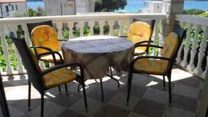 Leilighet (Maca - seaview & private parking - A2) | Terrasse/patio