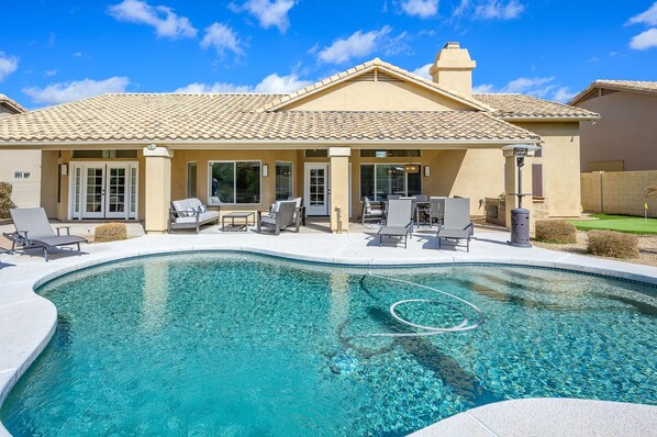 House, 3 Bedrooms | Pool | A heated pool - Casa Pinnacle 3 Bedroom Home by RedAwning (Scottsdale)