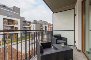 Appartement, 1 chambre, sauna | Balcon