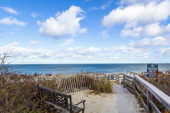 Beach nearby