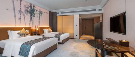 华丽客房, 2 张单人床, 无烟房