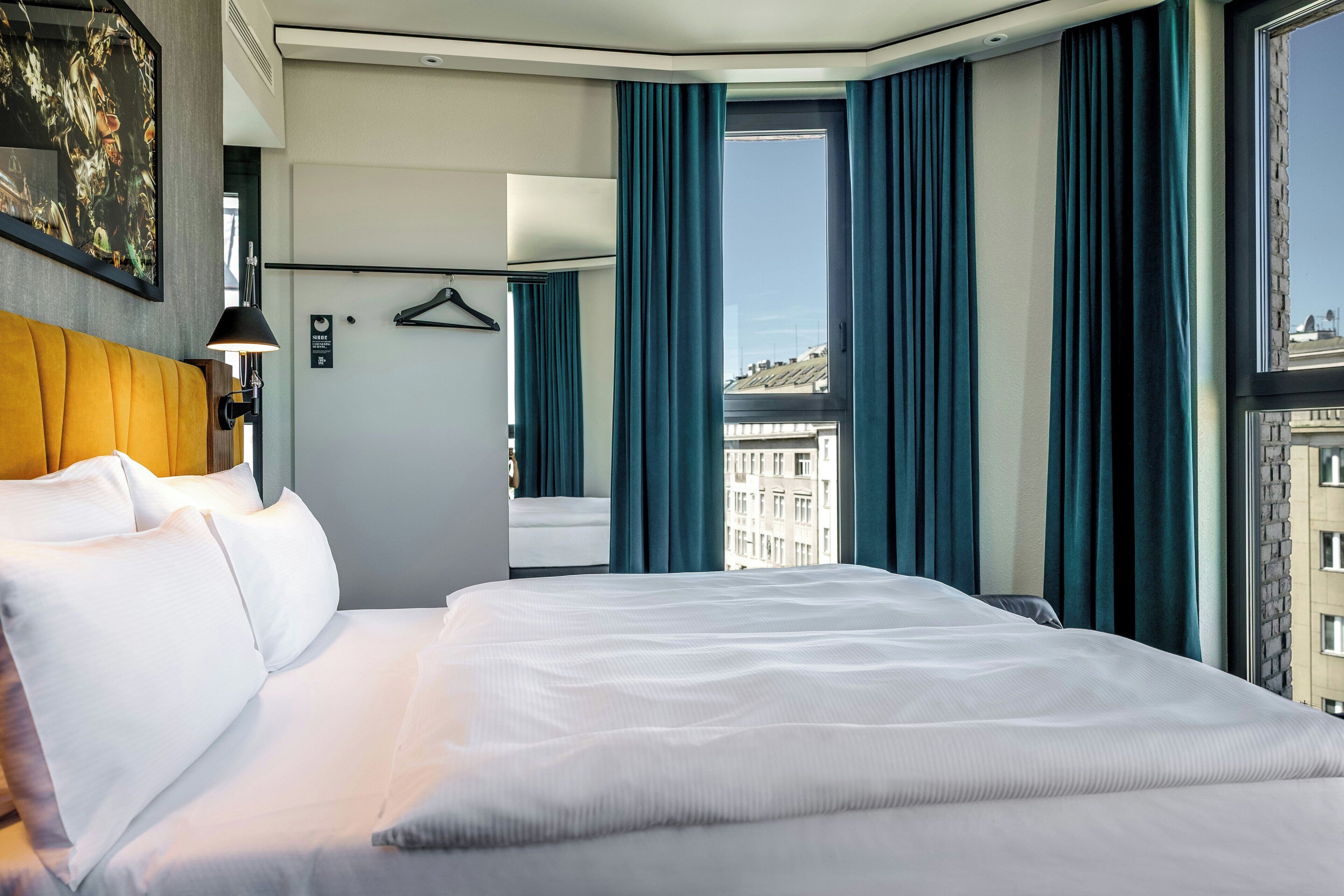 In-room safe, desk, blackout curtains, soundproofing