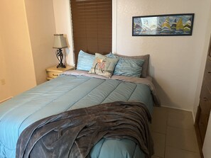 1 غرفة نوم وواي فاي وملاءات أسرّة