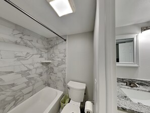 Condo, Multiple Beds, Pool Access (unit 247G) | Bathroom | Designer toiletries, towels, toilet paper - Madeira Beach Yacht Club 247g (Madeira Beach)