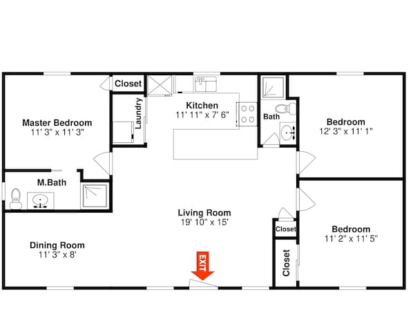 House (3 Bedrooms) | Property amenity - Beachy Keen by Ryson Vacation Rentals (Freeport)