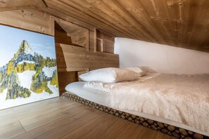 1 bedroom, bed sheets - Lovely family nest for mountain vacations (Chamonix-Mont-Blanc)