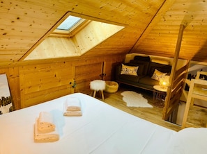 1 habitación y ropa de cama
