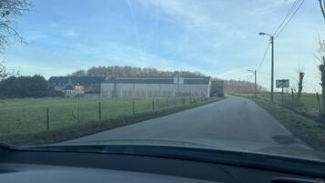 Uitzicht vanuit accommodatie
