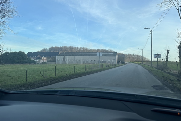 Blick von der Unterkunft