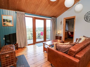 Living area - Y Caban Glas (Llandysul)