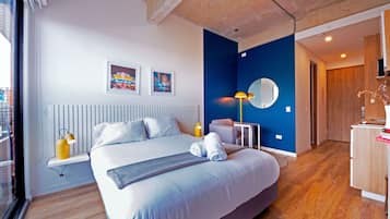 Departamento Deluxe (05I) | Ropa de cama de alta calidad y decoración personalizada