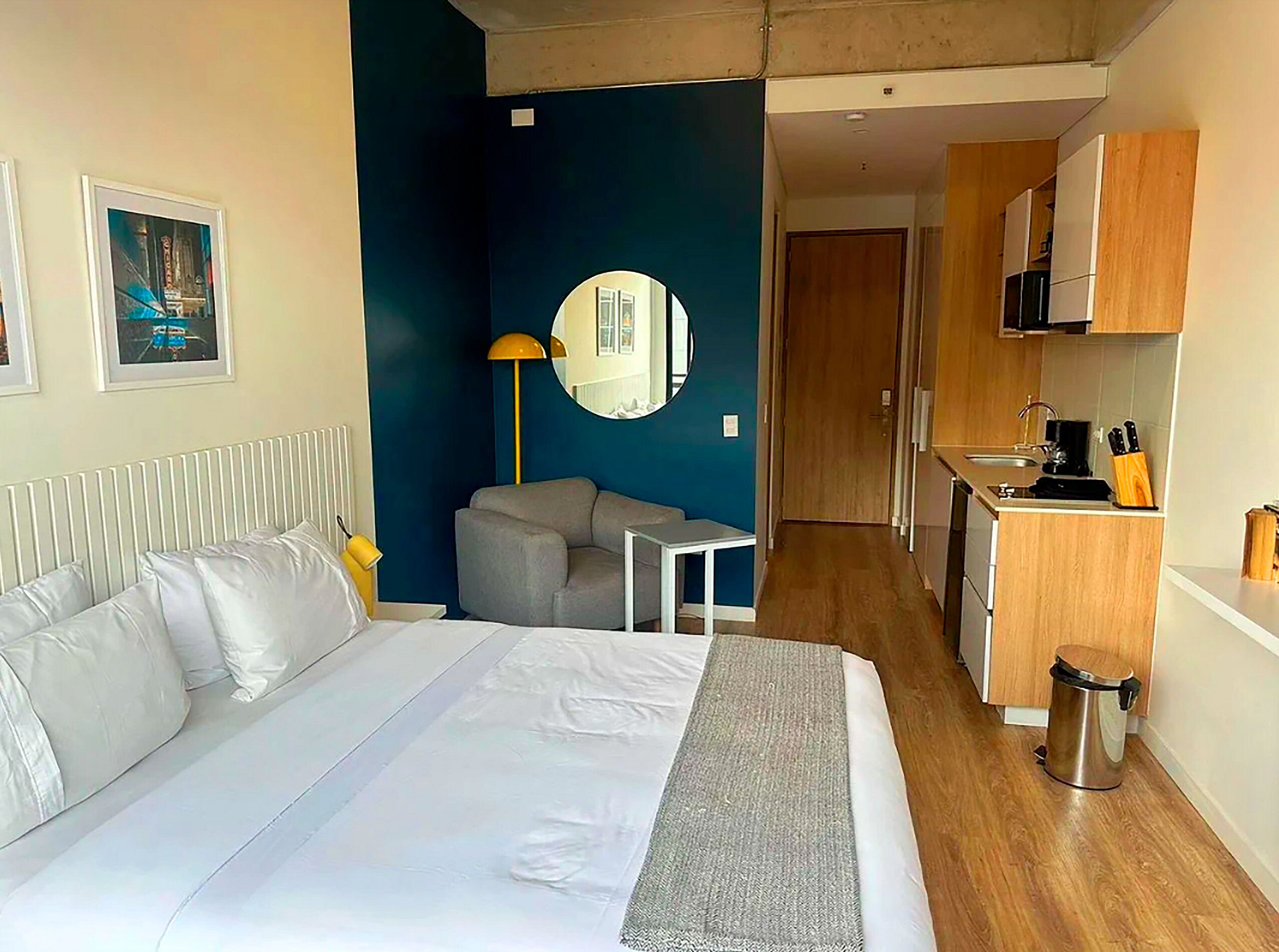 Premium bedding, individually decorated, individually furnished, desk