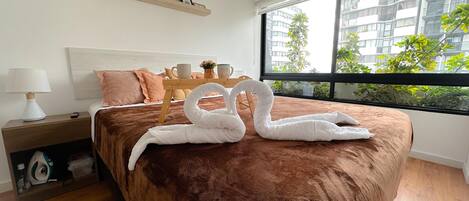 1 bedroom, iron/ironing board, WiFi, bed sheets