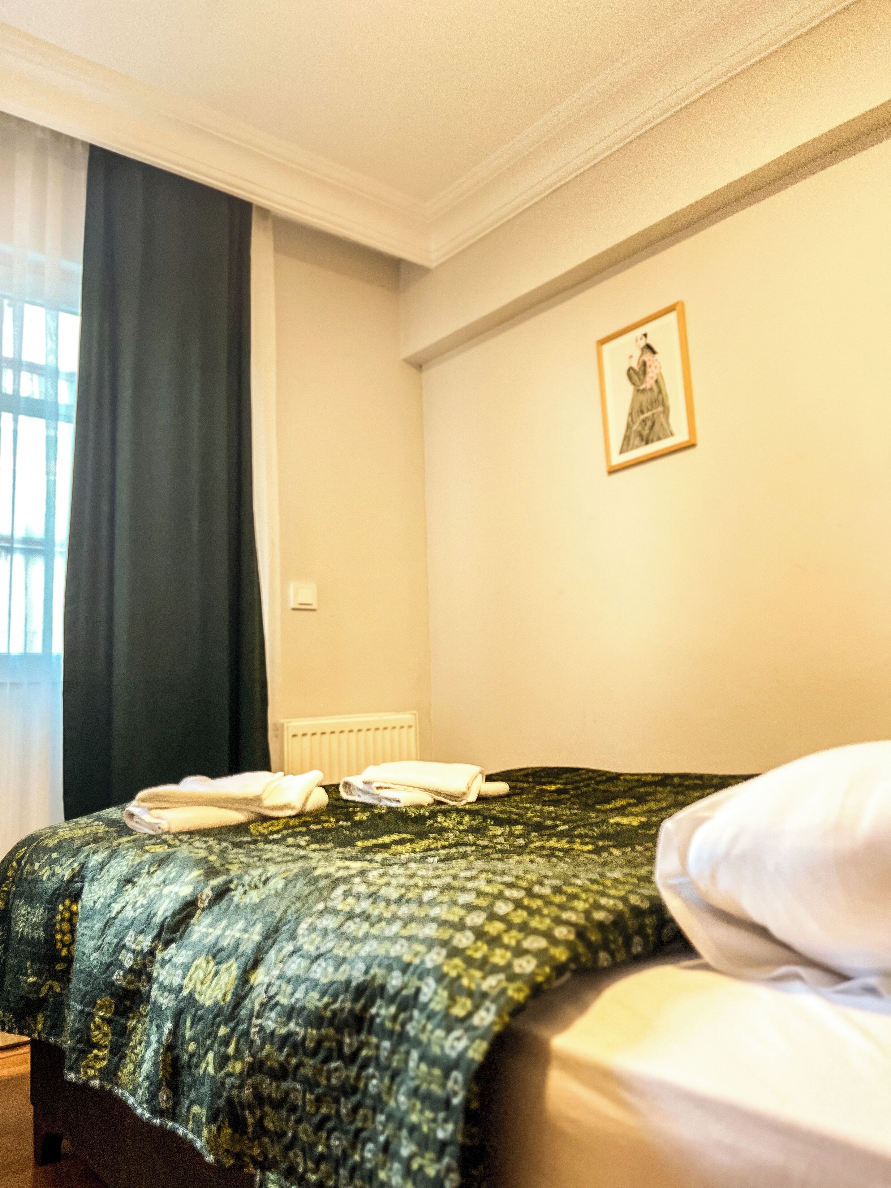 Design-Doppelzimmer | Individuell dekoriert, individuell eingerichtet, Schreibtisch