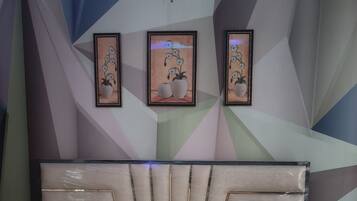 2 chambres, fer et planche à repasser, Wi-Fi, draps fournis