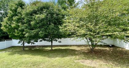 Newly remodeled, a great place with a large backyard.
