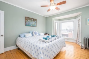 4 habitaciones, wifi gratis y ropa de cama 