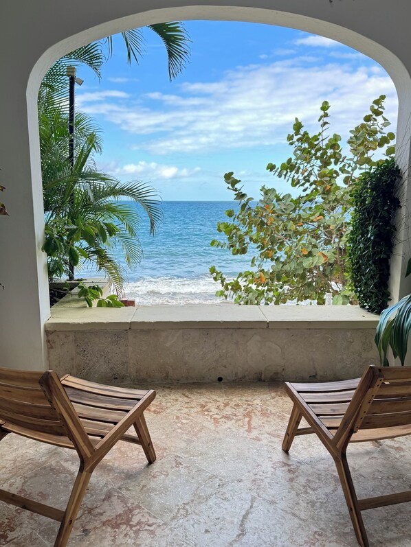 Property grounds - Beachfront Cabarete Paradise 3BDR apt! (Cabarete)