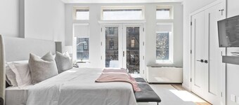 Luxe Studio with Charming Juliet Balcony