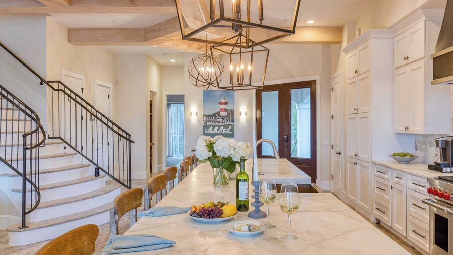 Sleeps 24! Priv Beach Boardwalk, Pool, Ocean View 24 Bradley Cir by Avantstay