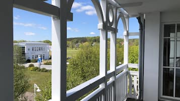 Comfort Apartment, Private Bathroom, Marina View (Selliner See Blick ) | Balcony view