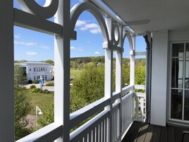 Comfort Apartment, Private Bathroom, Marina View (Selliner See Blick  ) | Balcony view